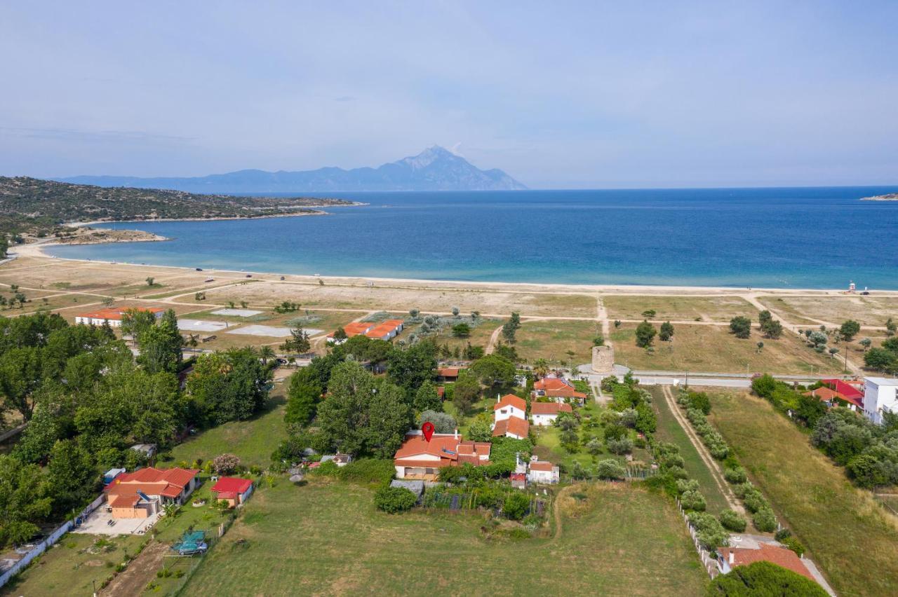 Villa Menie - Golden Fig Sykia Lodge Paralia Sikias Екстериор снимка